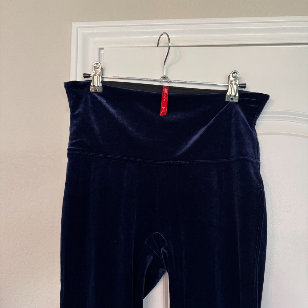 Women's Navy Blue Velvety Spanx - L